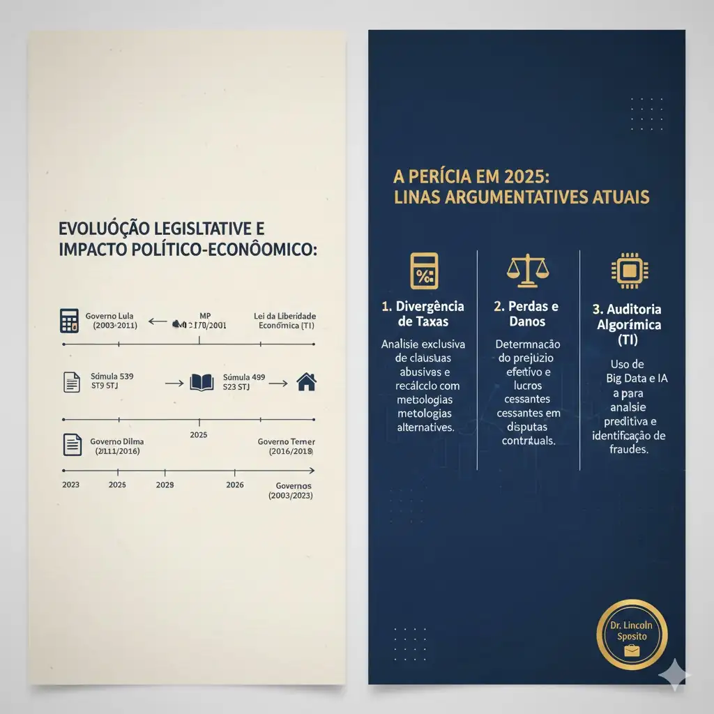 Linhas argumentativas modernas para perícia financeira e transparência algorítmica judicial